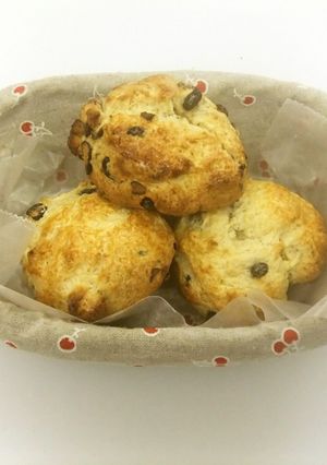 ビニール袋で作る！十勝きなこスコーン-レシピのメイン写真