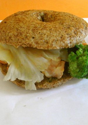 全粒粉だけでベーグル-レシピのメイン写真