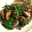 春を味わう♪ 紅菜苔のシンプル炒め