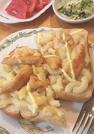 食パンアレンジ・マカロニグラタン風-レシピのメイン写真