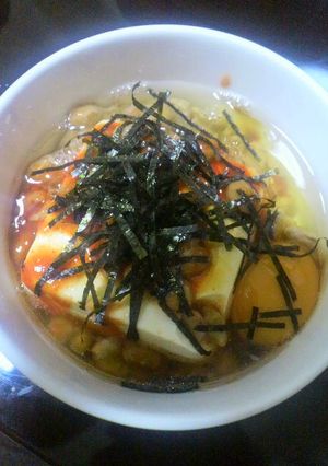 のせるだけ★キムチ納豆腐-レシピのメイン写真