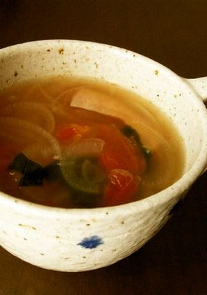 夏向きの簡単で美味しいスープ-レシピのメイン写真