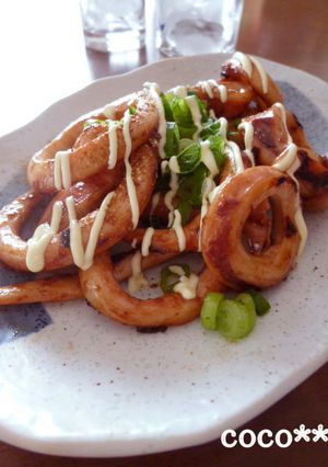 旨々な屋台の味☆いかのオイマヨ照り焼き-レシピのメイン写真