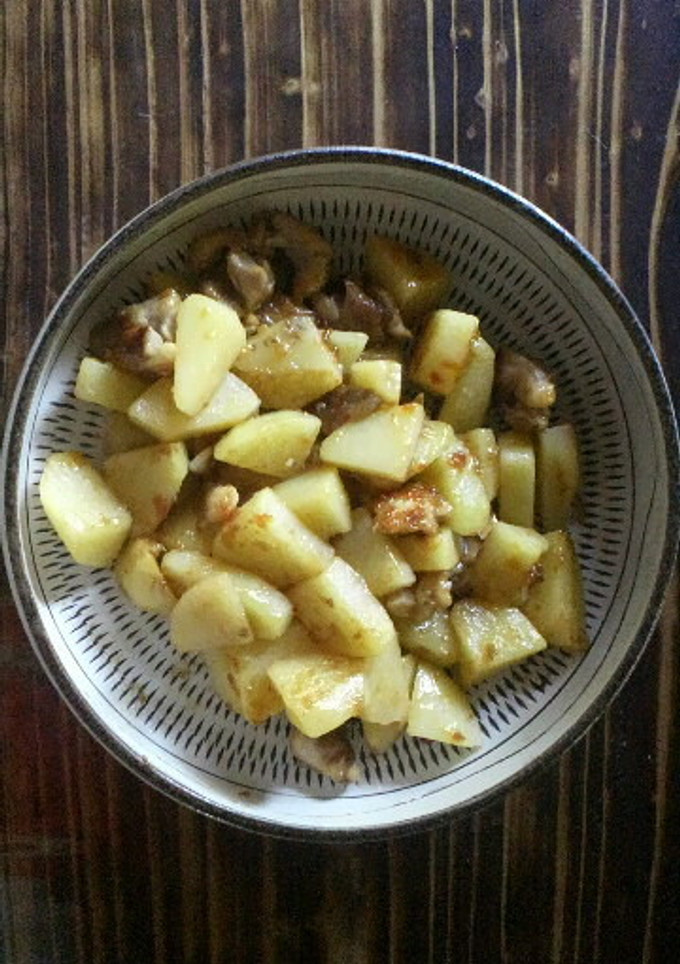 鶏肉とじゃがいものさっぱり炒め-レシピのメイン写真
