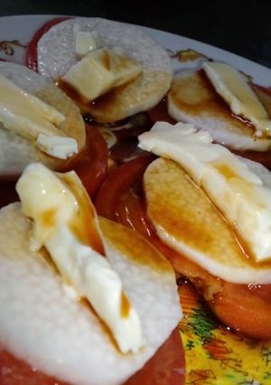 長芋とトマトとチーズのカプレーゼ-レシピのメイン写真