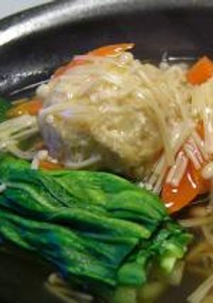 鶏だんごの野菜あんかけ-レシピのメイン写真
