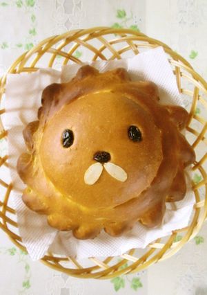 ライオンのたまごパン-レシピのメイン写真