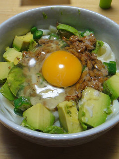 ネバトロぶっかけうどん-レシピのメイン写真