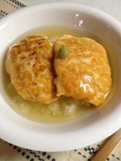 鮭と豆腐の磯辺焼き丼-レシピのメイン写真
