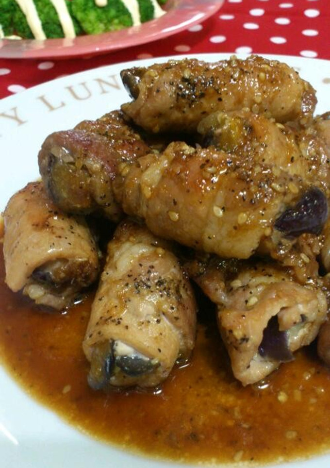 簡単♪とってもジューシー＊茄子の豚肉巻き-レシピのメイン写真