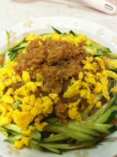 肉味噌素麺-レシピのメイン写真