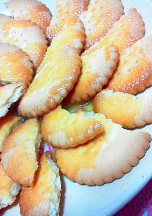 味なしビスケットを美味しく食べる☆-レシピのメイン写真