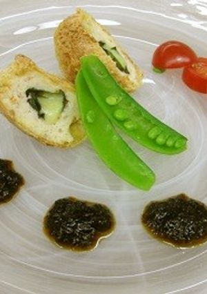 油揚げでヘルシーエビカツ 海苔ソース-レシピのメイン写真