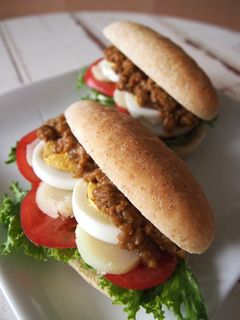 *。☆全粒粉パンで卵カレーサンド*。☆-レシピのメイン写真