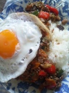 ナンプラー味のそぼろごはん-レシピのメイン写真