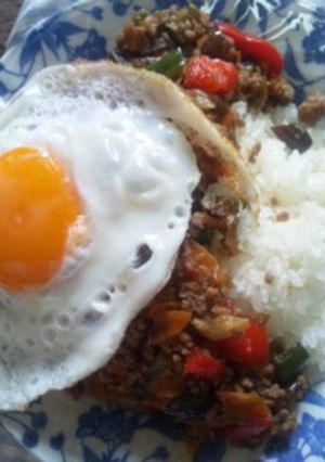 ナンプラー味のそぼろごはん-レシピのメイン写真