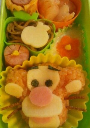 キャラ弁!!ティガー(ﾃﾞｨｽﾞﾆｰ)-レシピのメイン写真