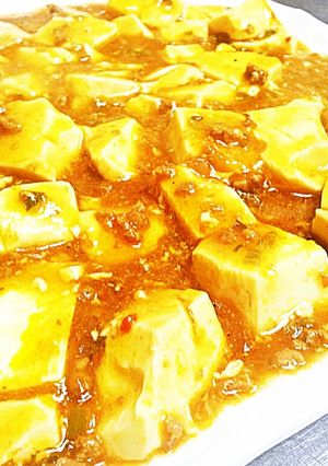 【簡易版・通常版】おうちで、本格麻婆豆腐-レシピのメイン写真