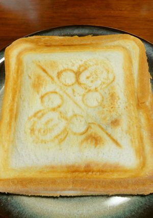 冷凍食パン＆残りカレーdeホットサンド-レシピのメイン写真