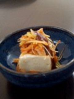 簡単おつまみ!ピリ辛ヘルシー豆腐☆-レシピのメイン写真