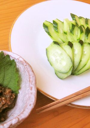 もろきゅうのみそ-レシピのメイン写真