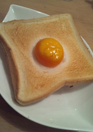 簡単！夏だ！五輪だ‼日の丸応援トースト♪-レシピのメイン写真