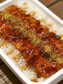 竹輪でなんちゃってうなぎ蒲焼&おにぎり-レシピのメイン写真
