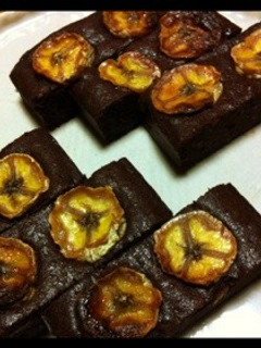 チョコバナナブラウニー-レシピのメイン写真