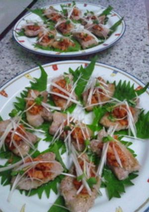 美味しい豚バラのキムチのせ-レシピのメイン写真