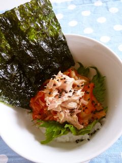 すぐにできる! お手軽ツナキムチ丼-レシピのメイン写真
