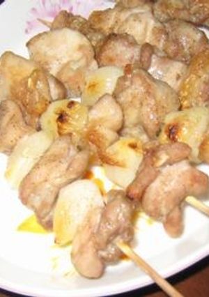 にんにく焼き鳥-レシピのメイン写真