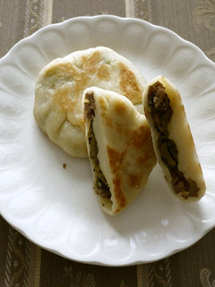 豚と高菜漬けのお焼き-レシピのメイン写真