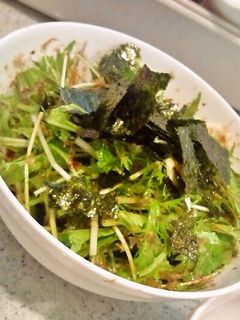 水菜とチーズのわさびdeピリッとサラダ★-レシピのメイン写真