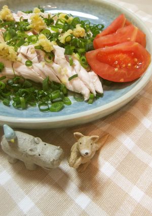 超簡単♪ササミのポンズ漬け-レシピのメイン写真