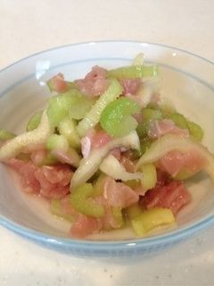 セロリの生ハム漬け。-レシピのメイン写真