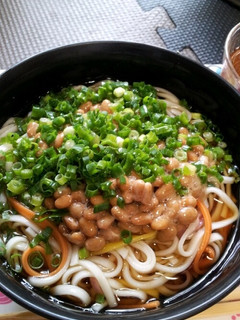 納豆冷やしうどーん!-レシピのメイン写真