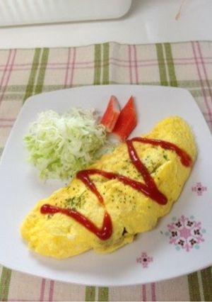 余ったそぼろで！肉そぼろオムレツ-レシピのメイン写真