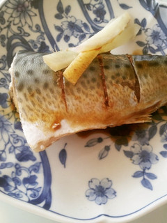 茹でサバ(醤油で!)-レシピのメイン写真