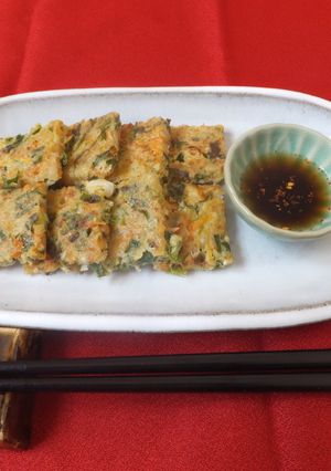 野菜たっぷりチヂミ-レシピのメイン写真