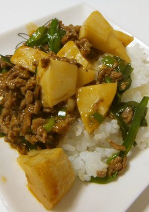 たけのこ麻婆-レシピのメイン写真