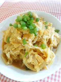 簡単激安!玉ねぎと卵の甘辛煮-レシピのメイン写真