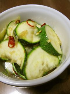 ズッキー二の漬け物☆台湾味-レシピのメイン写真