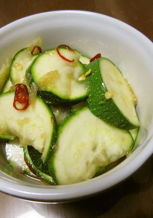 ズッキー二の漬け物☆台湾味-レシピのメイン写真