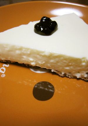 本格な味☆レアチーズケーキ-レシピのメイン写真