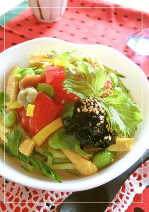 お弁当のおかずﾘﾒｲｸ⋆残り福丼-レシピのメイン写真