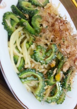 簡単！ゴーヤのスパゲティー-レシピのメイン写真