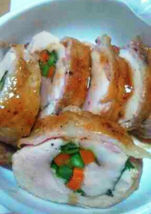 ロールチキン-レシピのメイン写真