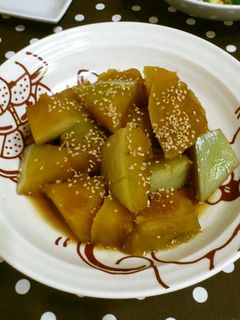 ほっこり*白カボチャの煮物-レシピのメイン写真