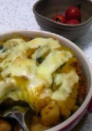 かぼちゃの残りでカレードリア-レシピのメイン写真