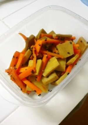 ＊高野豆腐と人参のさっぱり炒め＊-レシピのメイン写真